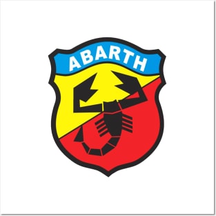 Abarth Logo Merch Posters and Art